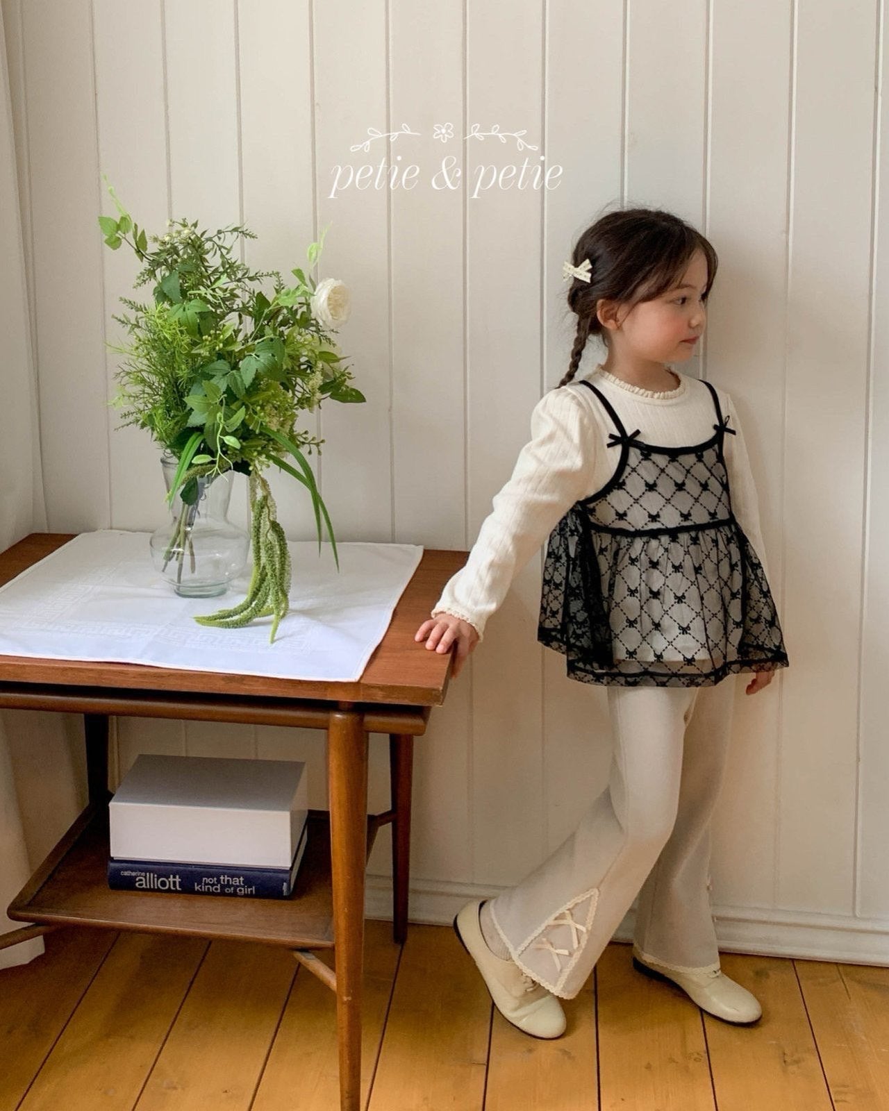 Rael Lace Flare Pants-petit petit-48
