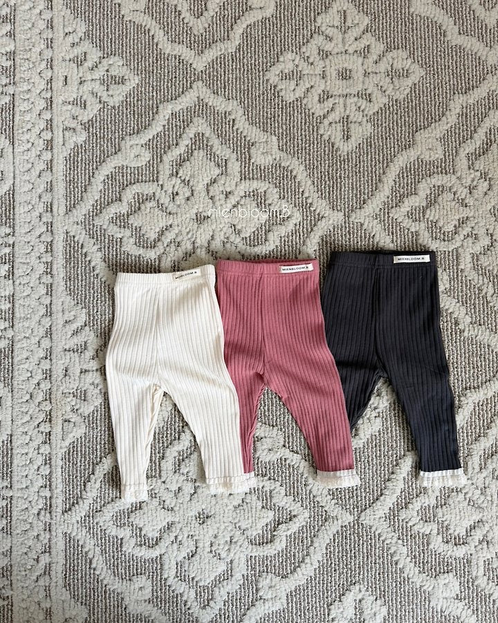 Lace Ribbedleggings-mienbloom.B-30