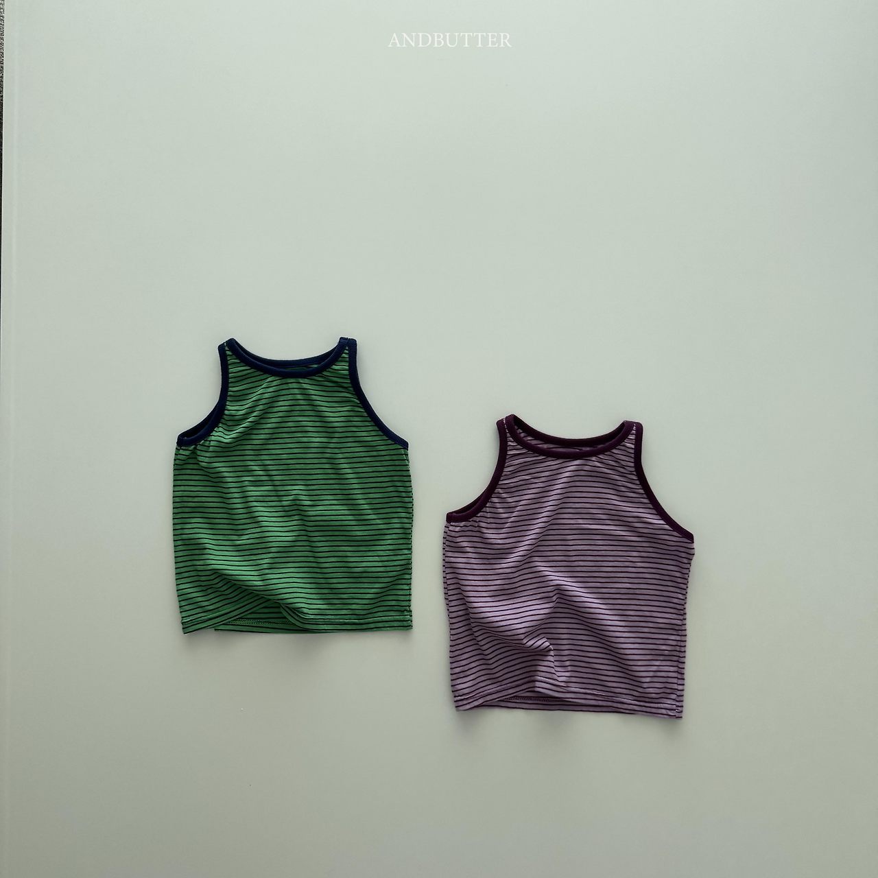 Vivid Stripe Sleeveless-and butter-2-11