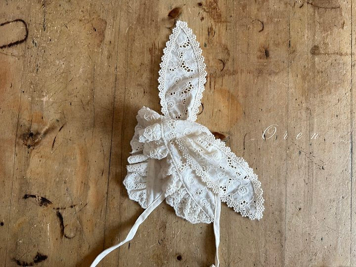 Lace bonnet - OREN / 3-2