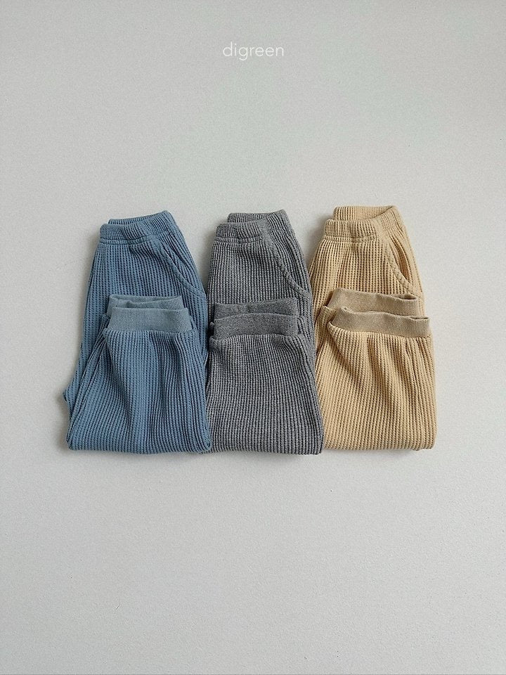 flat waffle pants-digreen-15