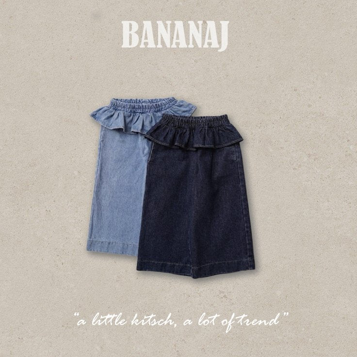 Frill Denim Pants-banana.j-42