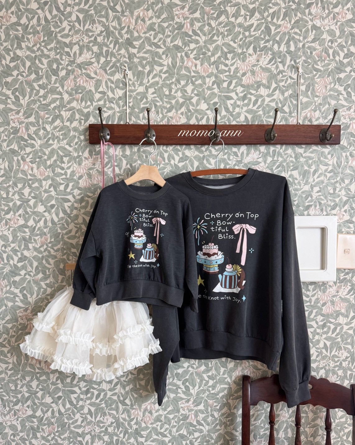Tea Time Sweatshirt +adult-momoann-2