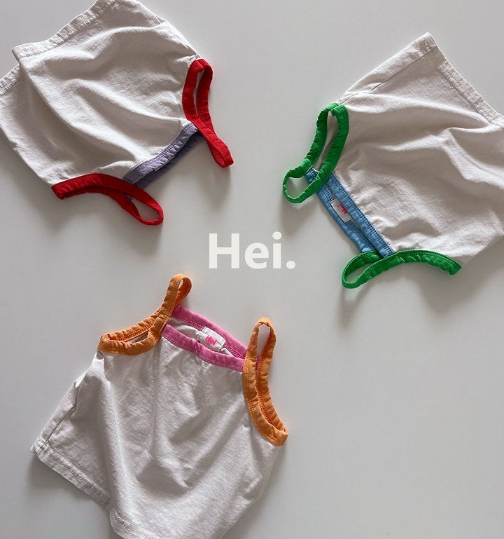 Chewing Sleeveless Top-Hei-5