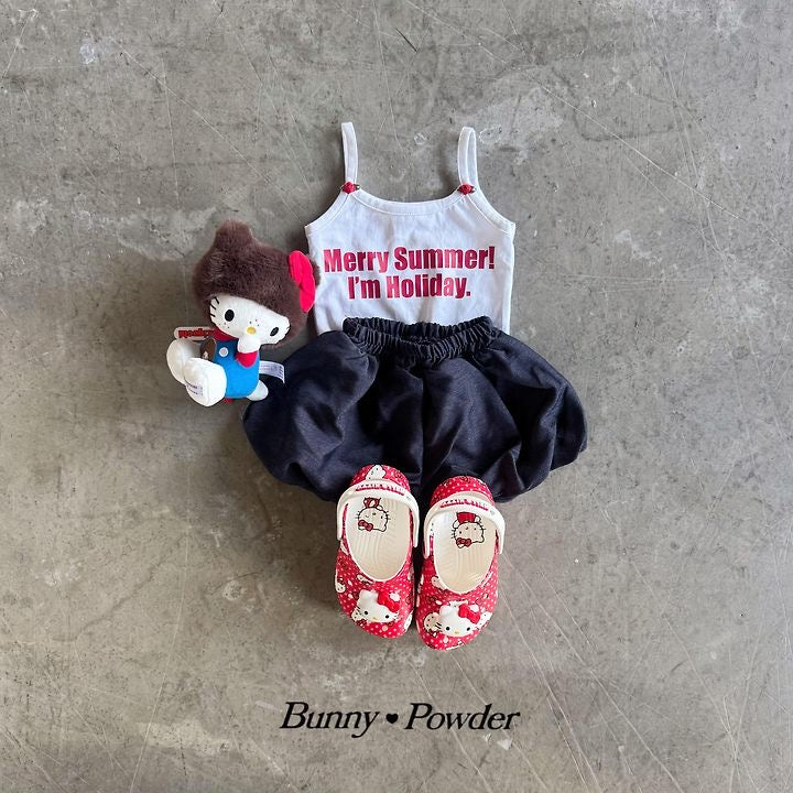 denim ballon skirt -bunnypowder-95