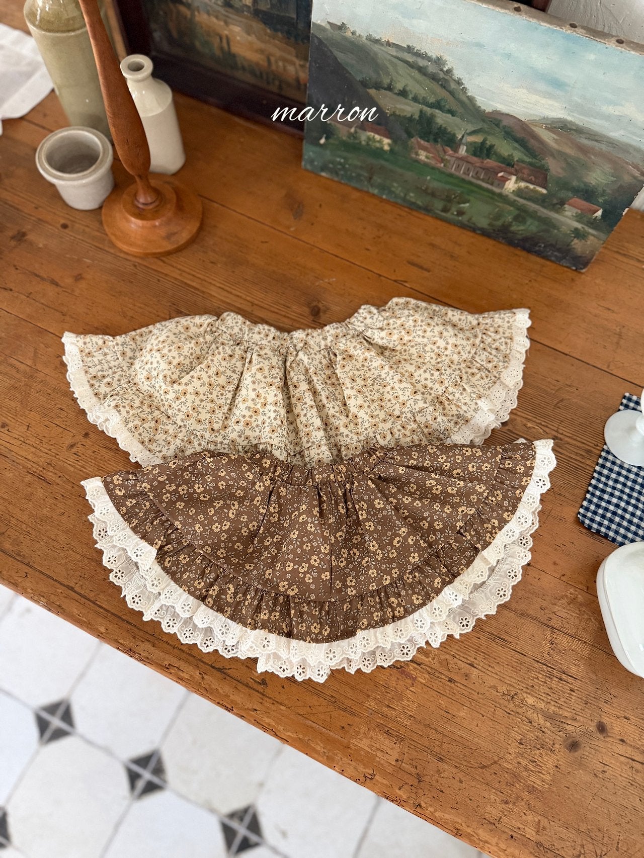 Lua Skirt-Marron-26