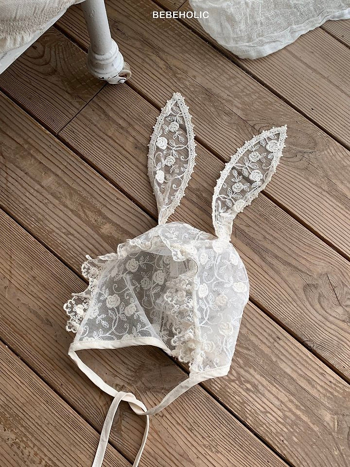 fairy lace bonnet / bebeholic -2