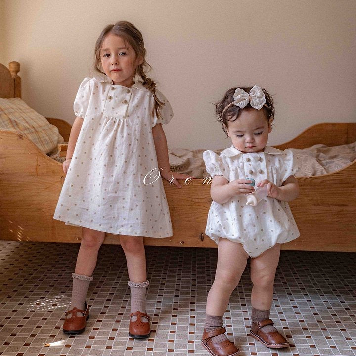noah double Suit ( dot linen ) - OREN / 3-34