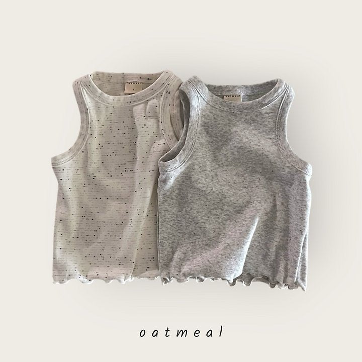 Michelle Sleeveless Top - oatmeal - 27