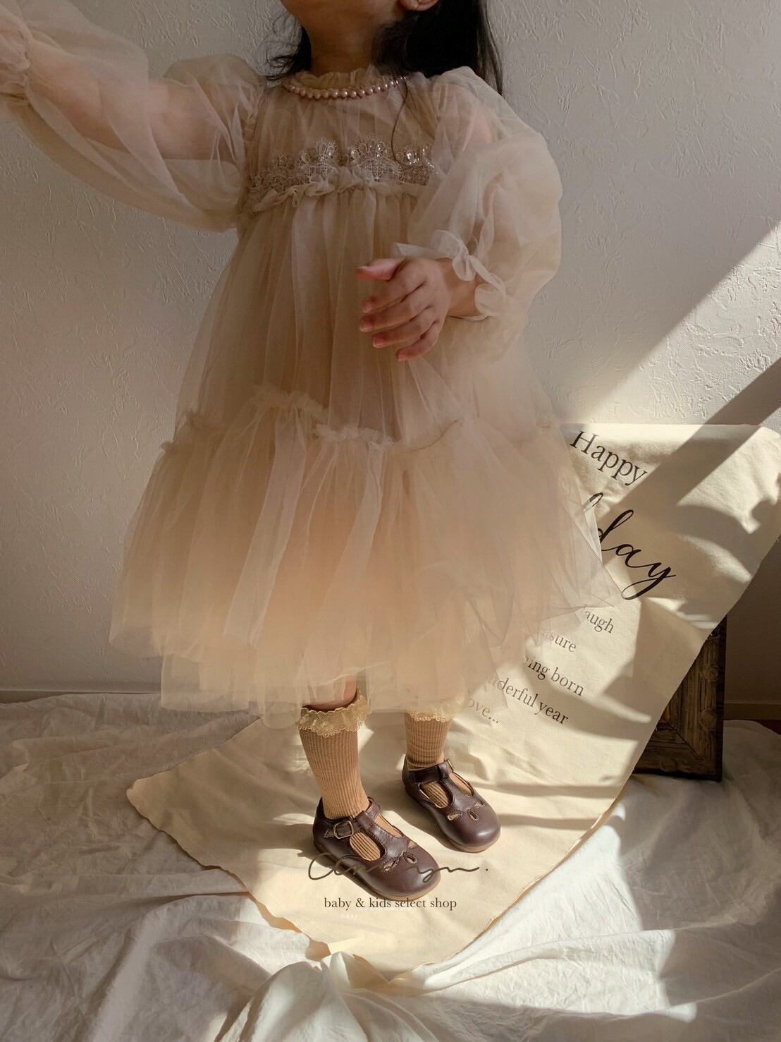 ｜即納｜birthday shell dress