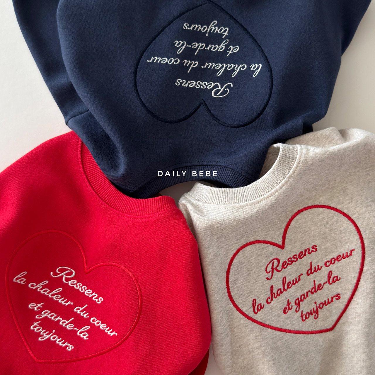 Heart Embroidered Sweatshirt-dailybebe-39