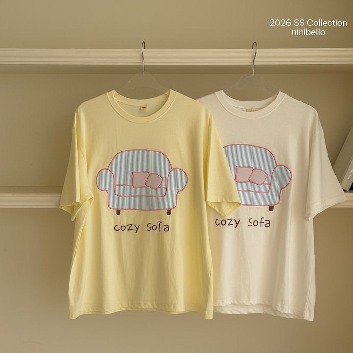 Adult Cozy Sofa Short Sleeve Tee-ninibello-31