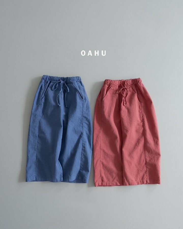 Woody Pig Linen Pants-OAHU-2-8