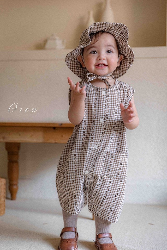 camille overalls - OREN / 3-18