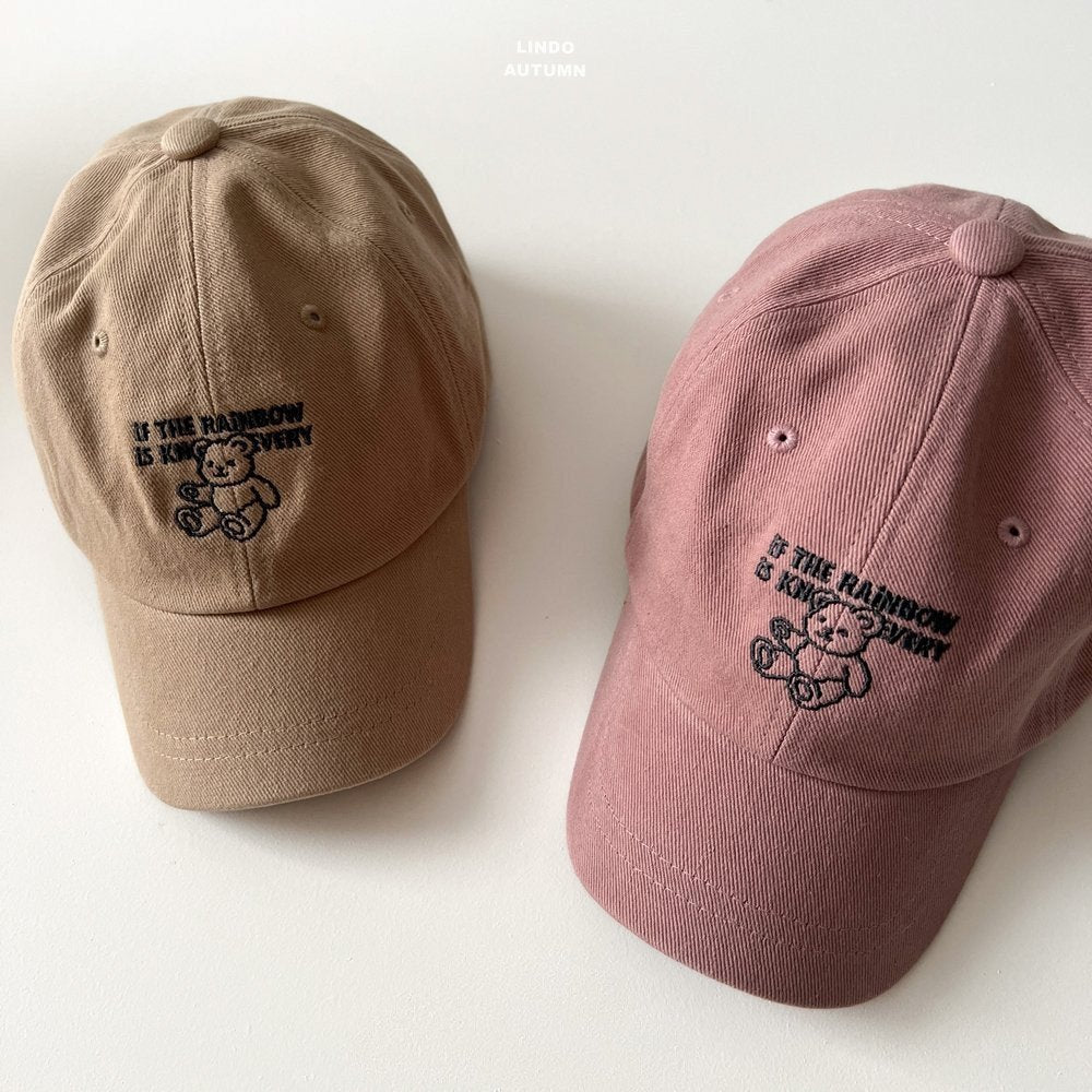 Kuku Bear Ball Cap-LINDO-40