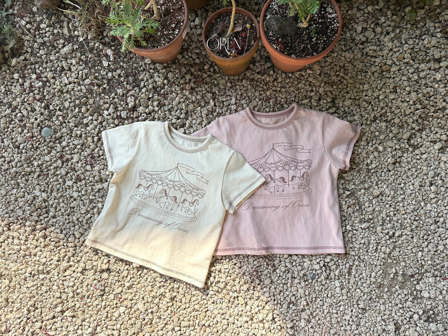 Dreaming Carousel T-shirt-OREN-4-36