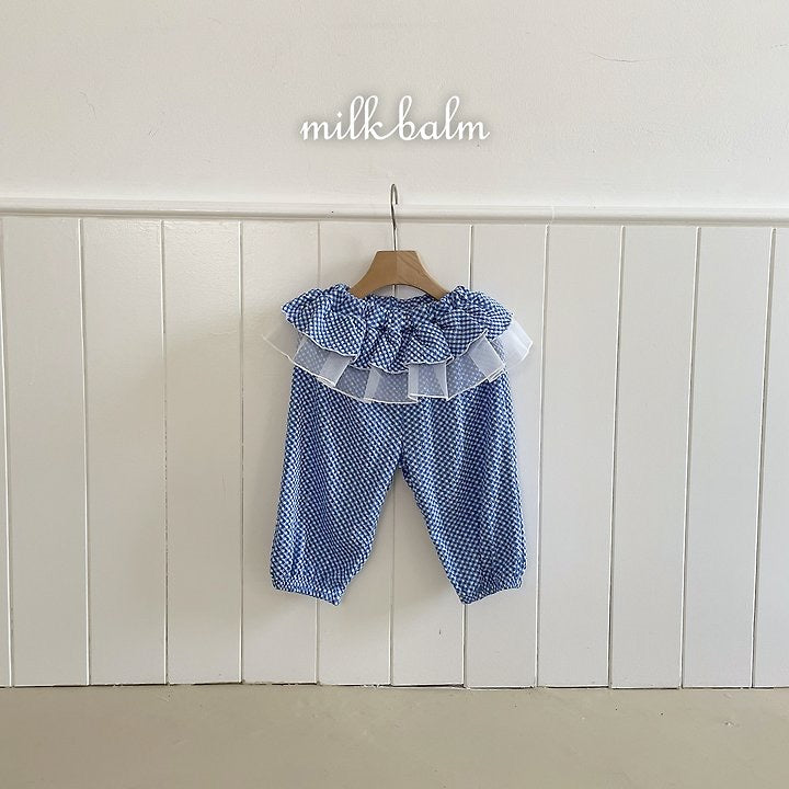 check frill jogger pants-milkbalm-26