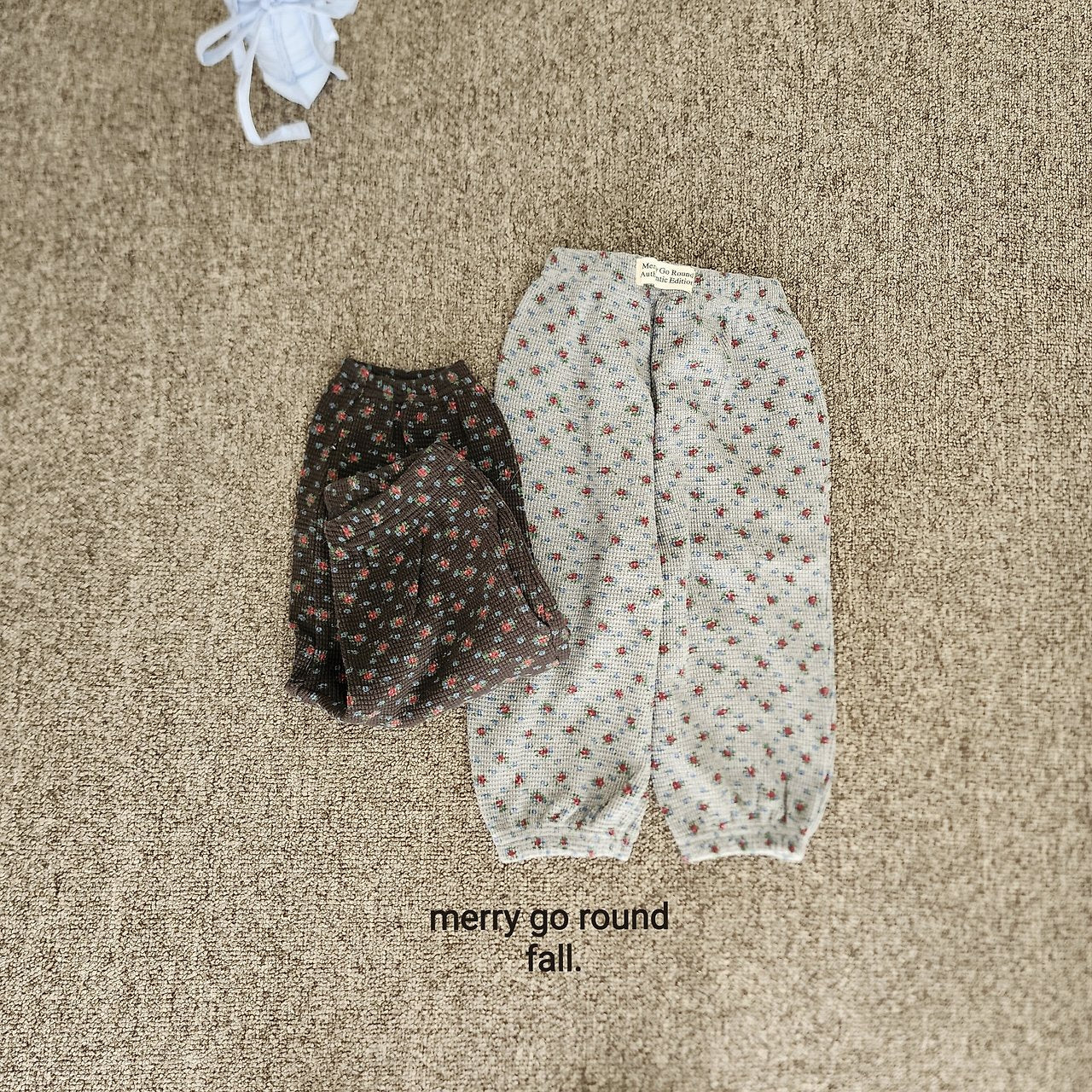 Flower Jogger Pants-merry go round-2