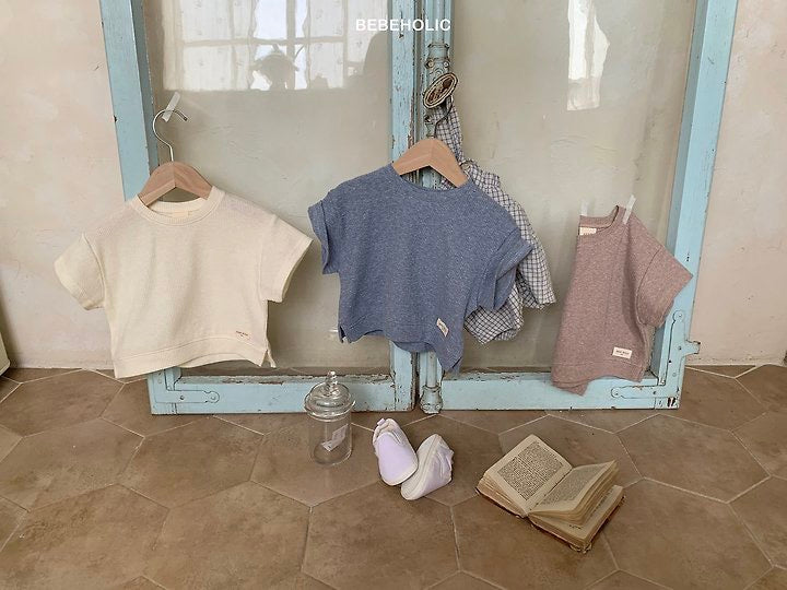 ruffle knit tee / bebeholic -20