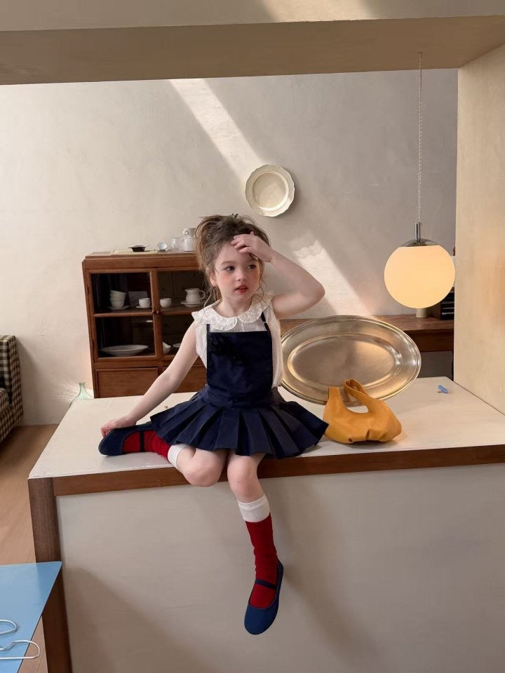 free girl suspender dress / aiai-107