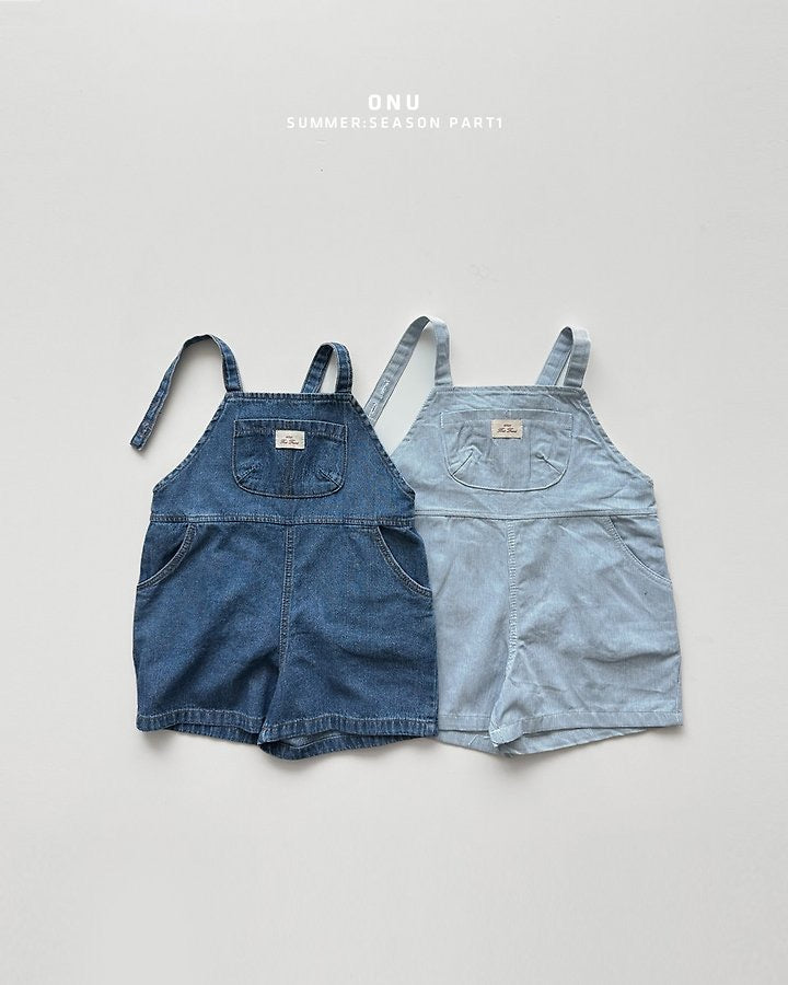 denim overall shorts-onu-40