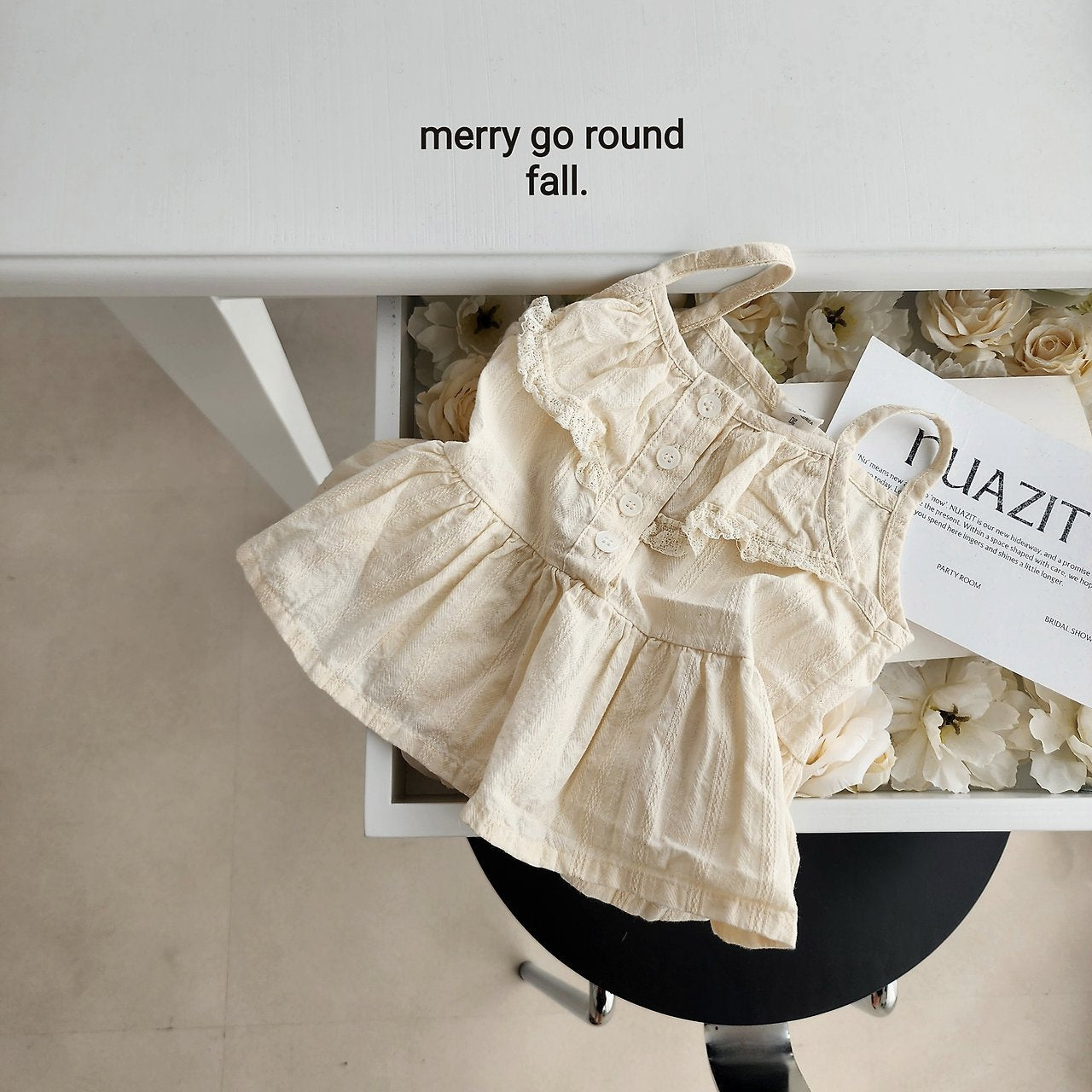 Nut Frill Camisole-merry go round-14