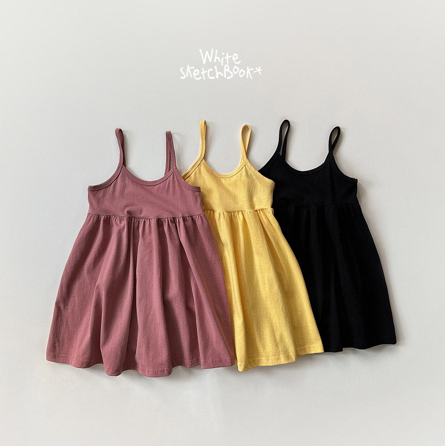 Strap Sleeveless Dress-wsb-57