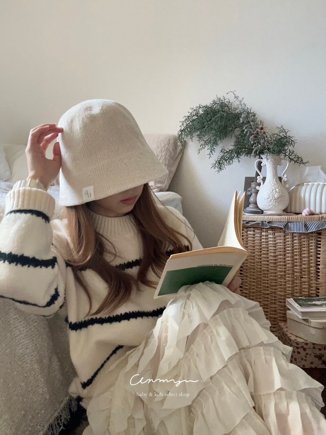 ｜即納｜ladies：bucket hat by anmyu