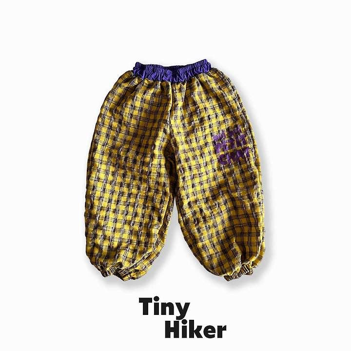 Bear Paw Check Jogger Pants-TinyHiker-7