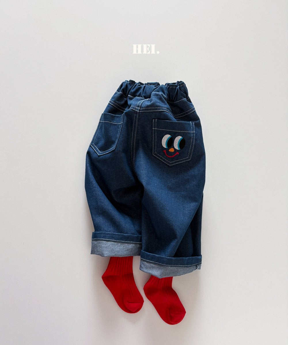 Peekaboo Denim Pants-Hei-20