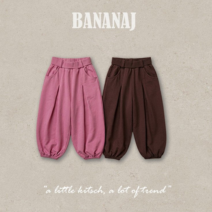 Ecru Jogger Pants-banana.j-43