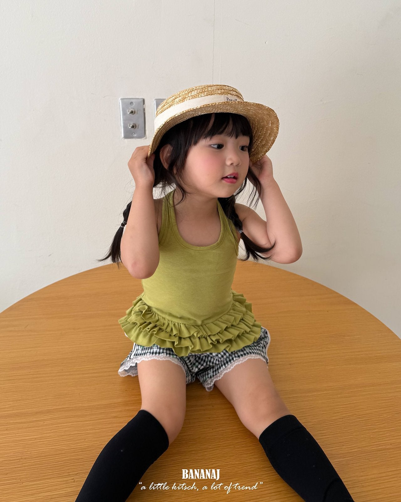 Tina Tiered Halter Top-banana.j-2-2