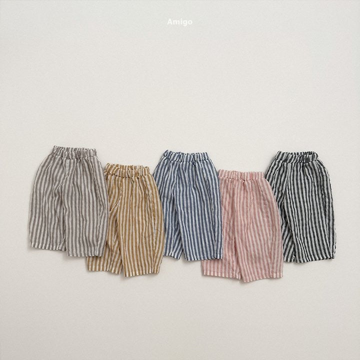 Flowing Stripe Pants-amigo-29