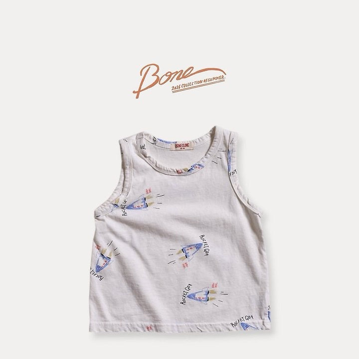 Rocket go sleeveless T-Shirt / boneoune -38