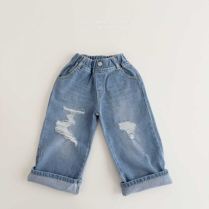 Folding Vintage Denim PT-melikey-22