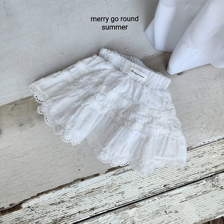 lace skirt / merry go round -1