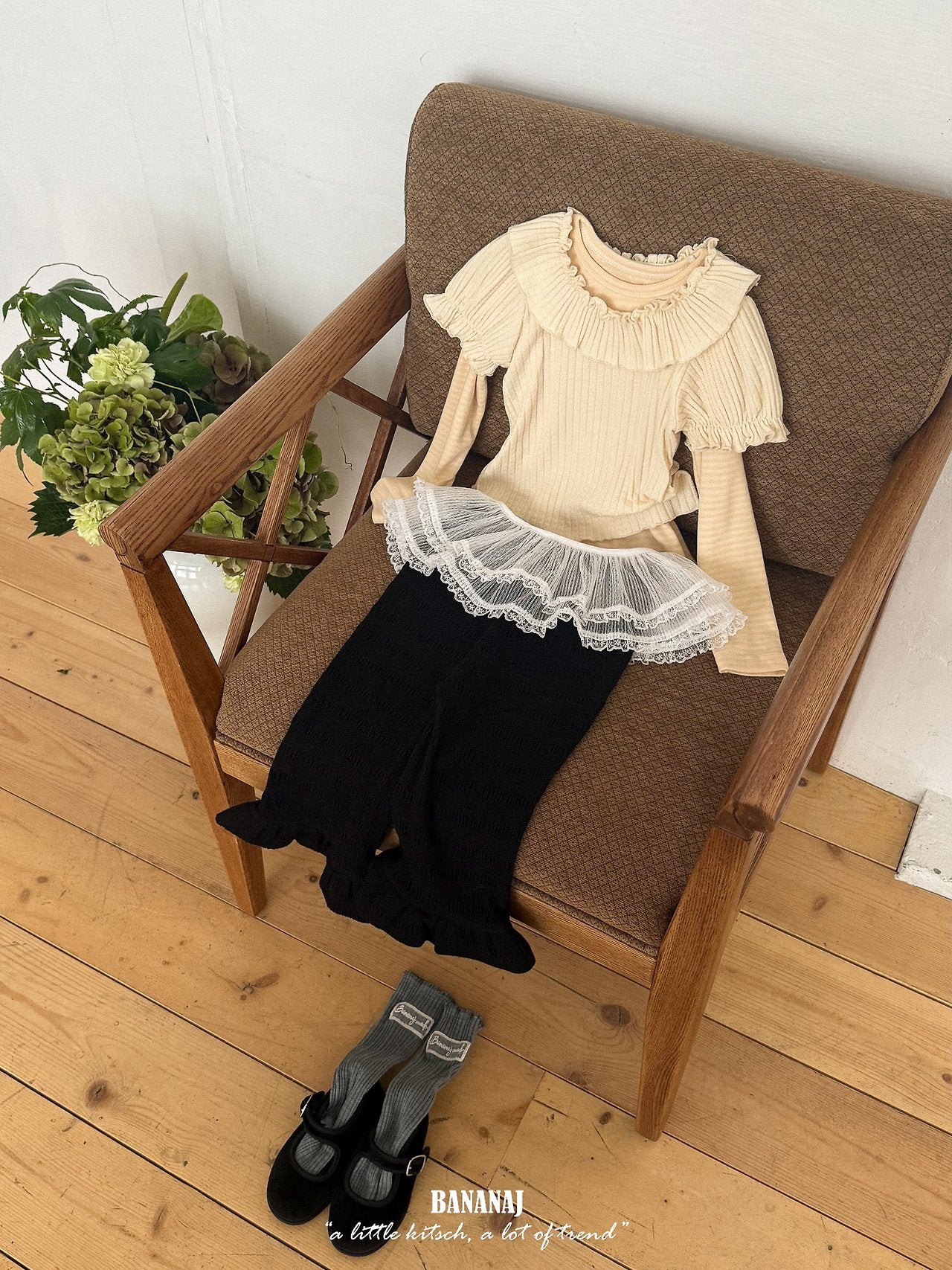 Fun Frill Pants-banana.j-40