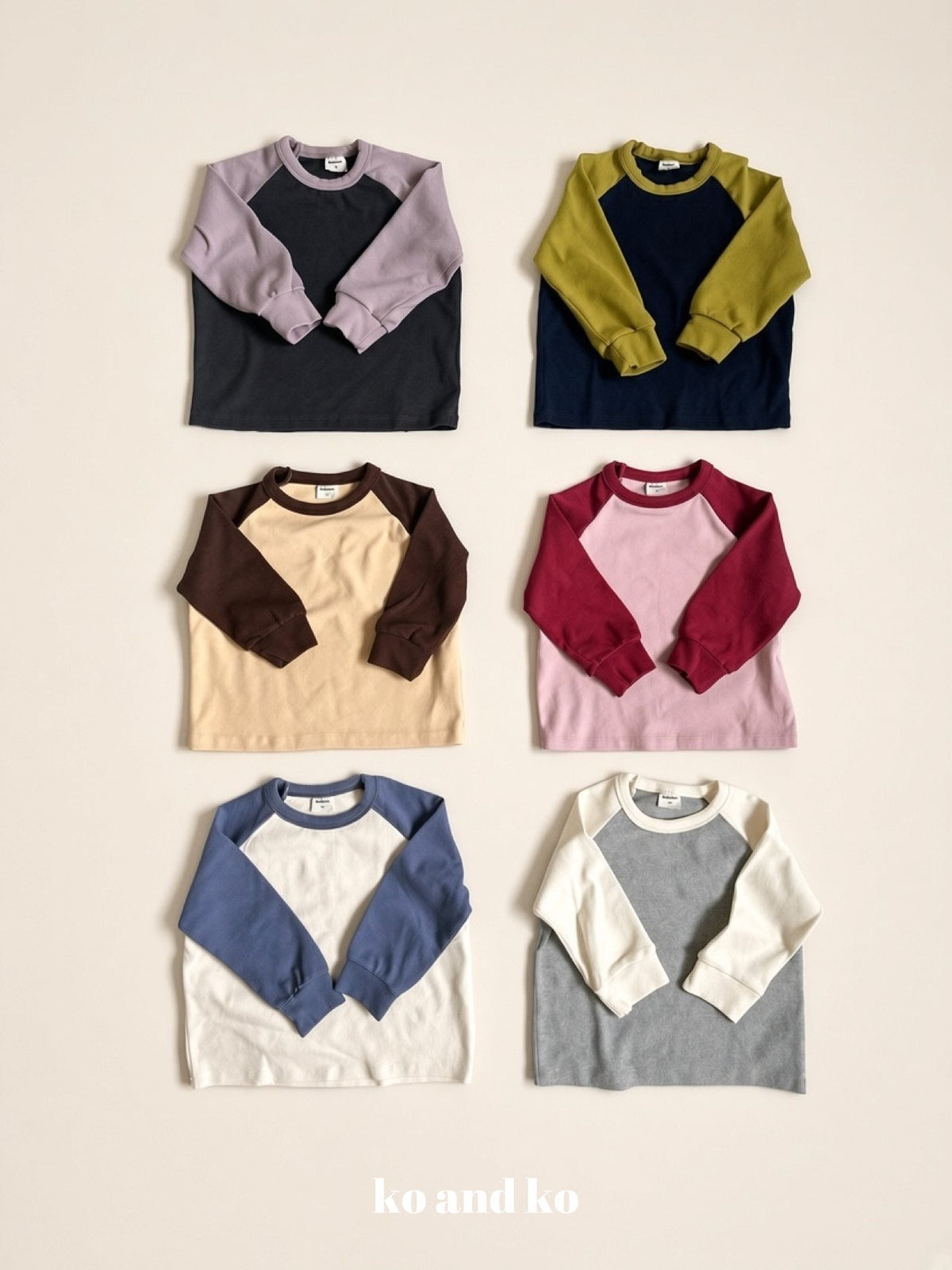 Crayon Raglan Tee-ko and ko-2
