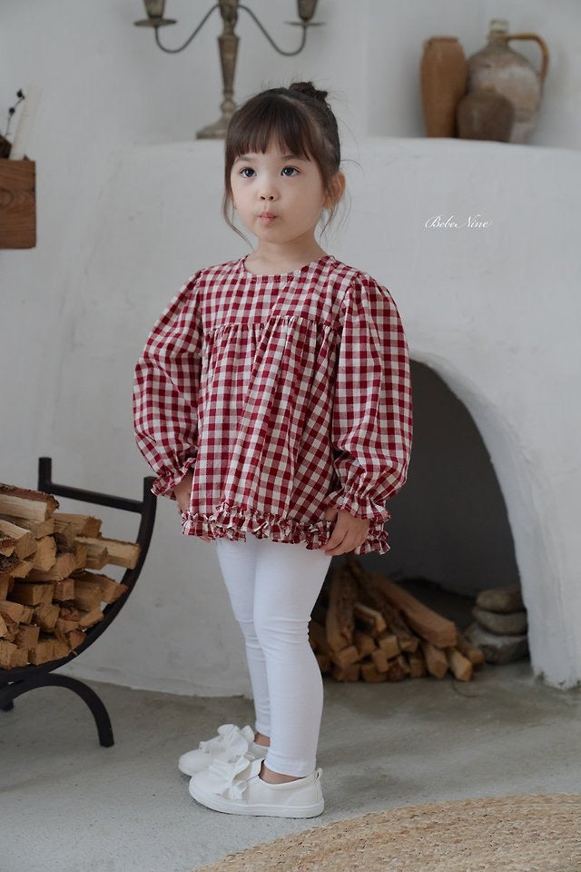 Lucky Check Blouse-bebenine-44