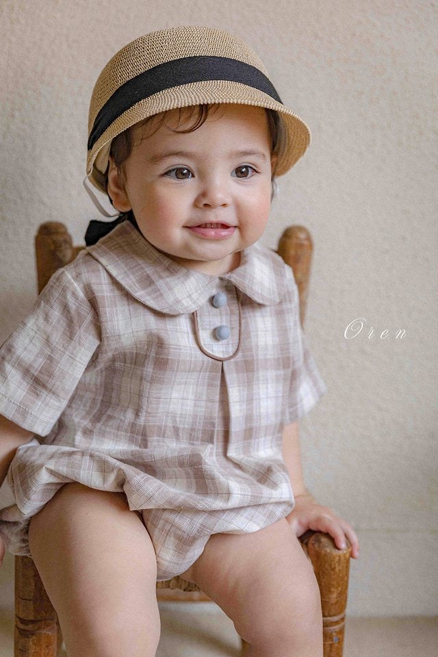 Oliver check Suit- OREN / 3-10