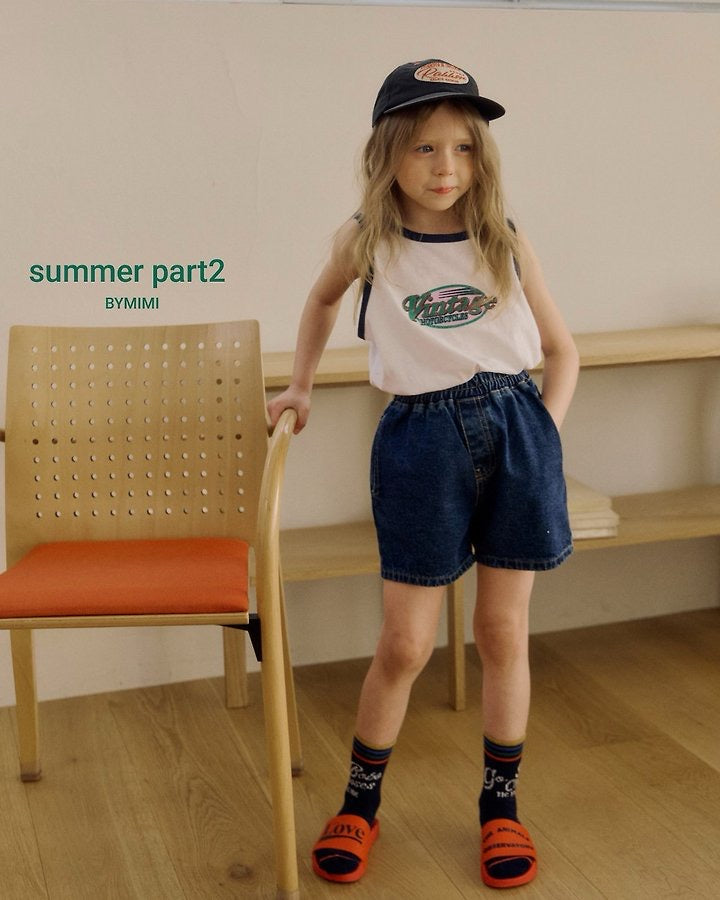 Bean Sleeveless Tee-BY MIMI-2-17