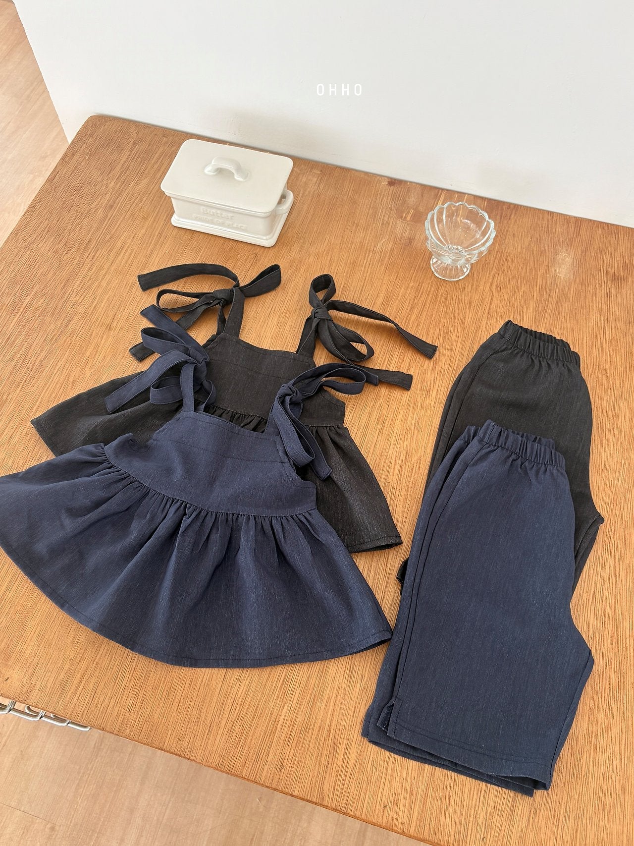 soft denim strap blouse-ohho-2-4