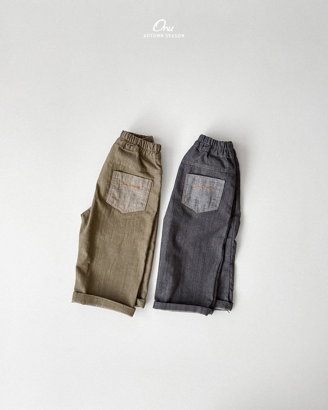 Stitch Denim Pants-ONU-17