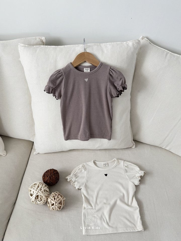 puff heart tee / lovin -18