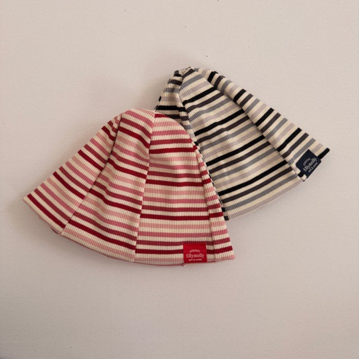 stripe beanie - ELLYMOLLY - 87