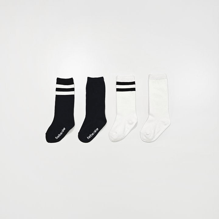 Nine Soft Knee Socks-bebenine-64