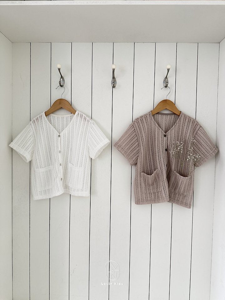 sheer knit cardigan / lovin -1