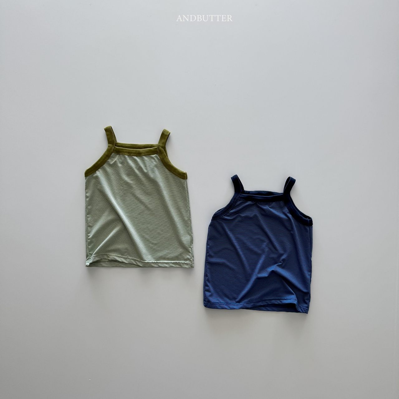 Airy Stripe Sleeveless-and butter-2-3