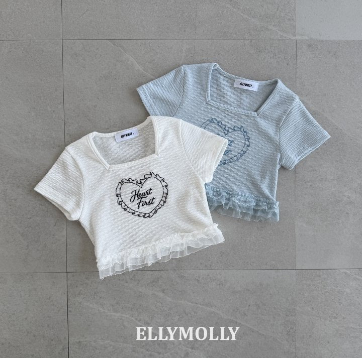 Powder Lace T-ellymolly-66