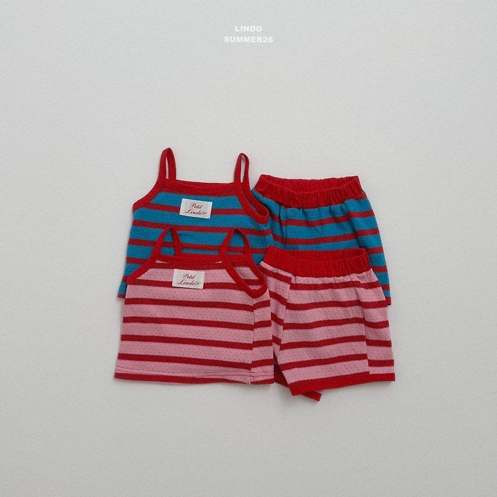 Pop Pop Sleeveless Set - LINDO-2-24